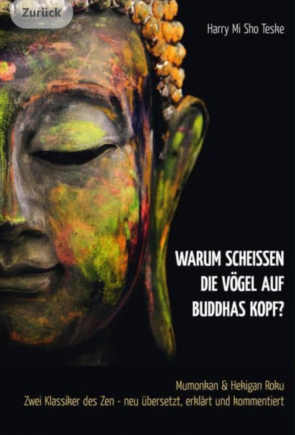 Buchcover: Warum scheißen die Vögel auf Buddhas Kopf? – Harry Mi Sho Teske